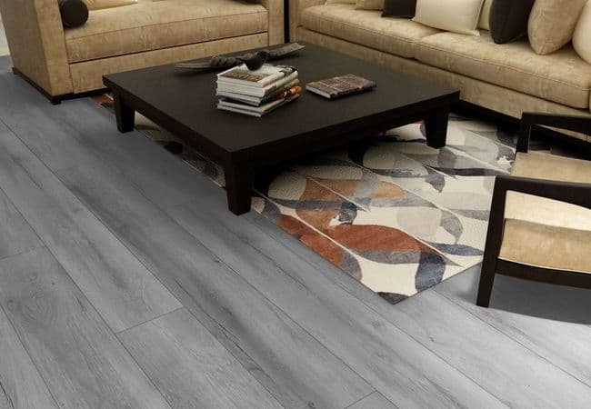 Woden 703 Ashy Stone Vinyl Stair Tread & Riser Set, Woden Flooring
