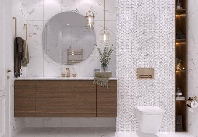 1867 Floors 1867 Tile Statuario flooring collection sample