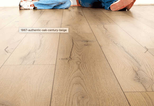 1867 Floors Authentic Advanced Century Oak Beige Laminate Flooring, 1867 Floors
