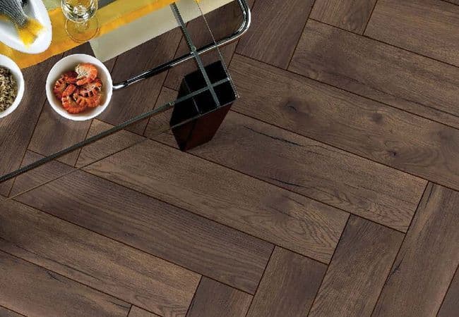 1867 Floors Herringbone Calais Laminate Flooring — 1867 Floors