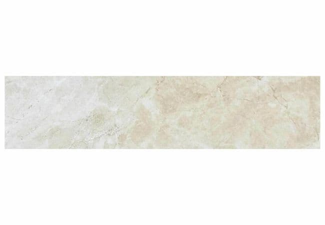 Anatolia Tile Malena Ivory Porcelain 3 X 13 Bullnose Matte — Anatolia Tile & Stone