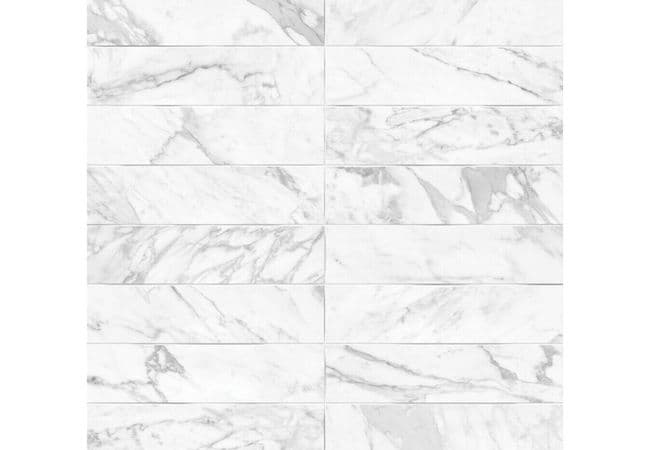 Anatolia Tile Raffino Bianco Vita Wall Porcelain 3 X 12 Artisan Pressed Matte — Anatolia Tile & Stone