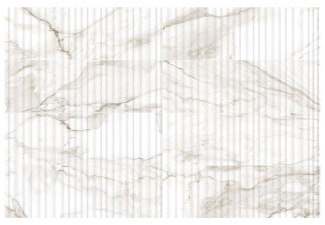 Anatolia Tile Raffino Calacatta Dolce Wall Porcelain 12 X 36 Alto Rectified Matte — Anatolia Tile & Stone