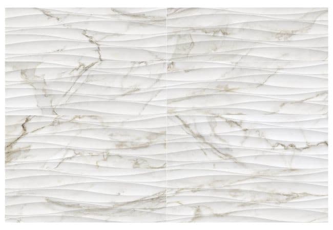 Anatolia Tile Raffino Calacatta Dolce Wall Porcelain 12 X 36 Curva Rectified Matte — Anatolia Tile & Stone