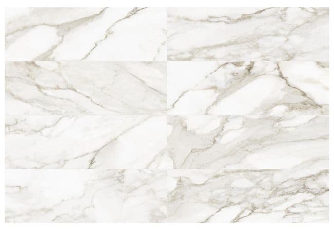 Anatolia Tile Raffino Calacatta Dolce Wall Porcelain 12 X 36 Rectified Matte — Anatolia Tile & Stone