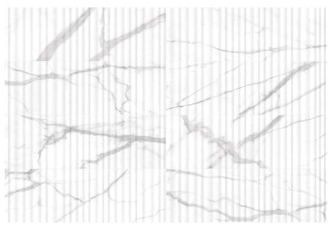Anatolia Tile Raffino Statuario Valore Wall Porcelain 12 X 36 Alto Rectified Matte — Anatolia Tile & Stone