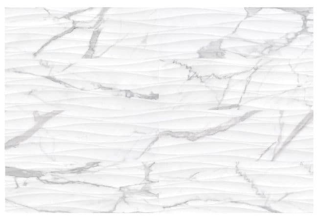 Anatolia Tile Raffino Statuario Valore Wall Porcelain 12 X 36 Curva Rectified Matte — Anatolia Tile & Stone