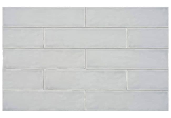 Anatolia Tile Teramoda Silver Porcelain 3 X 12 In Pressed Glossy