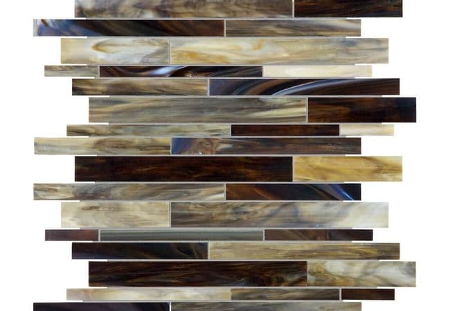 Anatolia Tile Baroque Paradiso Random Strip Mosaic — Anatolia Tile & Stone