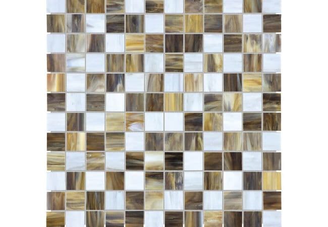 Anatolia Tile Baroque Peperino Stained 1 X 1 Mosaic — Anatolia Tile & Stone