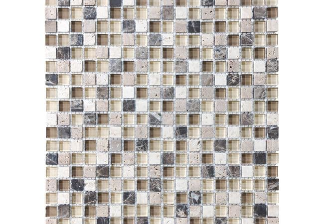 Anatolia Tile Cappucinno Glass Stone 5/8 X 5/8 Mosaic — Anatolia Tile & Stone