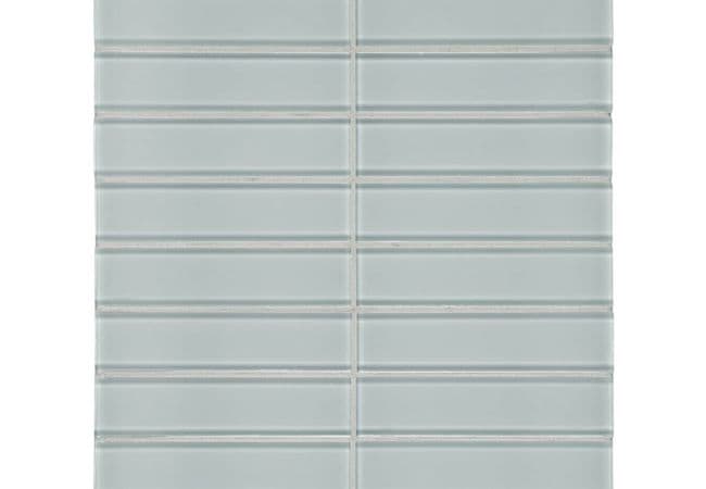 Anatolia Tile Element Cloud 1.5 X 6 Stacked Mosaic, Anatolia Tile & Stone