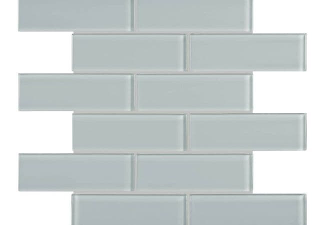 Anatolia Tile Element Cloud 2 X 6 Brick Mosaic — Anatolia Tile & Stone