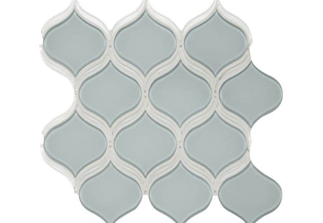 Anatolia Tile Element Cloud Arabesque Mosaic, Anatolia Tile & Stone