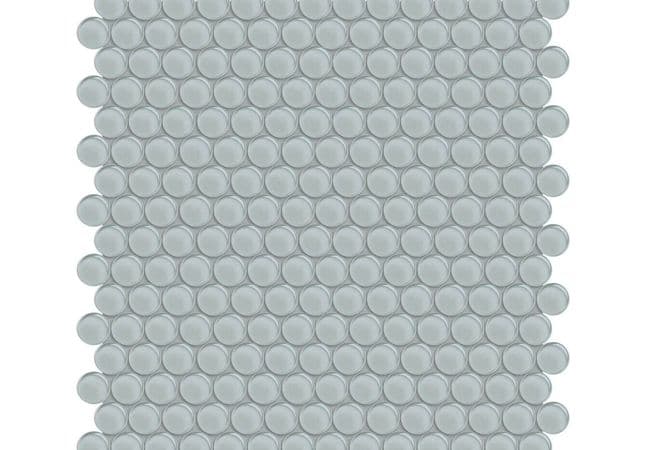 Anatolia Tile Element Cloud Penny Round Mosaic — Anatolia Tile & Stone
