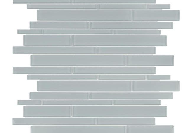 Anatolia Tile Element Cloud Random Strip Mosaic, Anatolia Tile & Stone