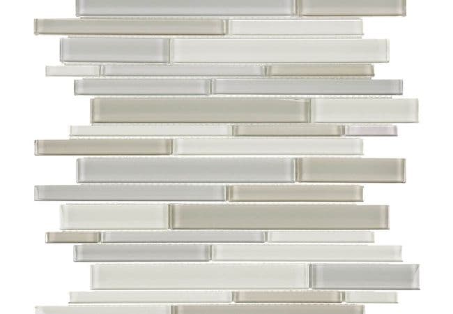 Anatolia Tile Element Natural Blend Random Strip Mosaic, Anatolia Tile & Stone