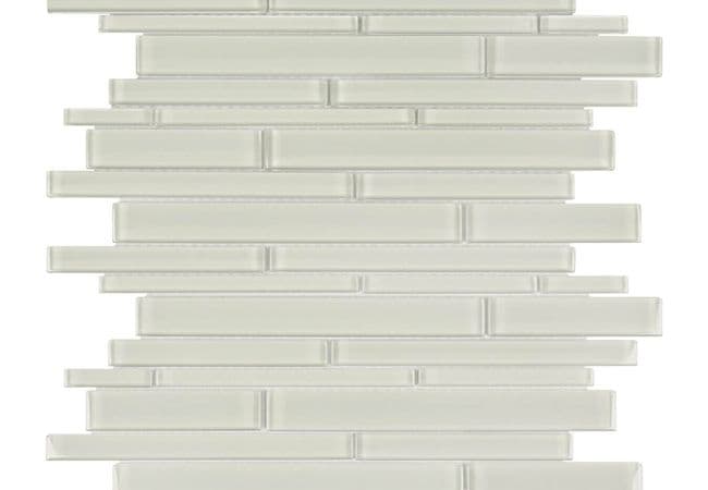 Anatolia Tile Element Sand Glass Random Strip Mosaic, Anatolia Tile & Stone