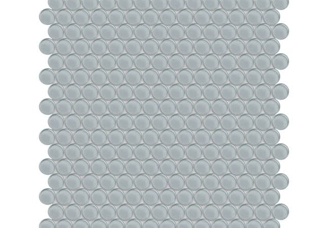 Anatolia Tile Element Shadow Penny Round Mosaic — Anatolia Tile & Stone