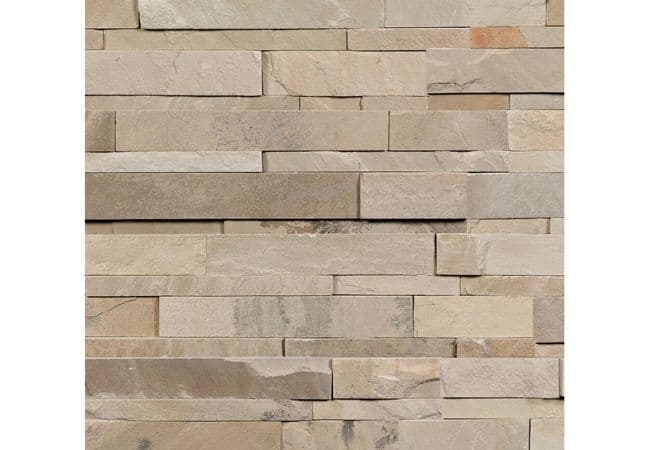 Anatolia Tile Ledgerstone African Dune 6 X 24 Natural Stone Tile Mosaic — Anatolia Tile & Stone