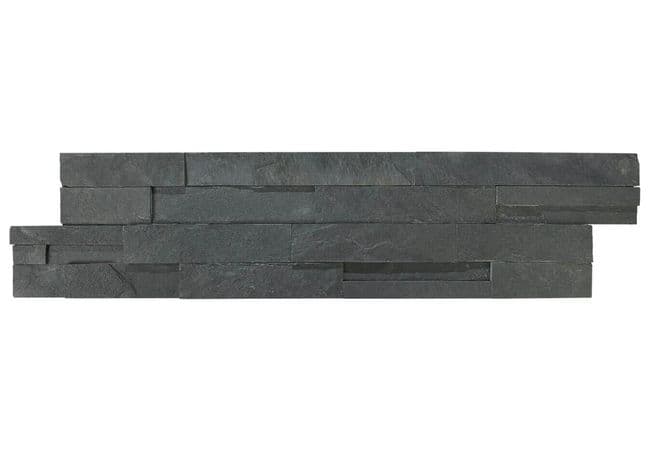 Anatolia Tile Ledgerstone Carbon 6 X 24 Mosaic — Anatolia Tile & Stone