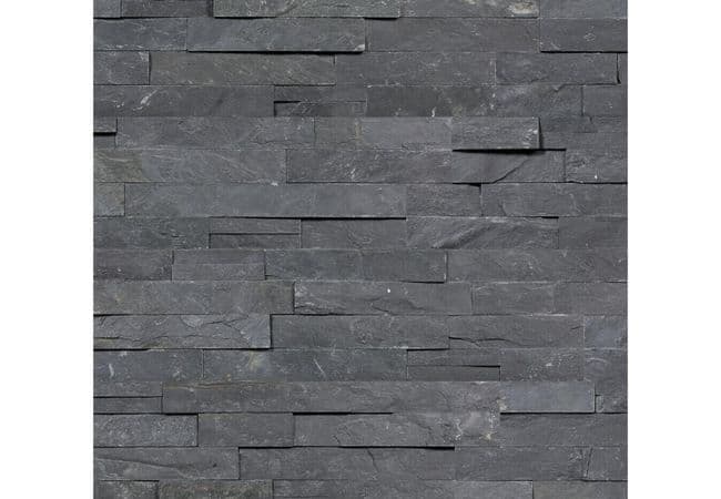Anatolia Tile Ledgerstone Carbon 6 X 24 Natural Stone Tile Mosaic — Anatolia Tile & Stone