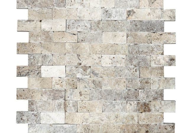 Anatolia Tile & Stone Picasso Travertine flooring collection sample