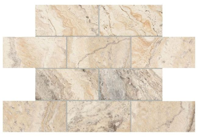 Anatolia Tile Picasso 3 x 6 Filled & Honed Natural Stone — Anatolia Tile & Stone