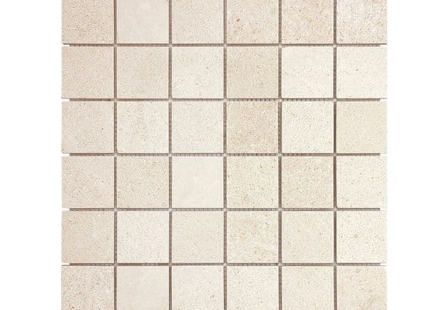 Anatolia Tile Serene Ivory 2 x 2 Mosaic Honed Natural Stone — Anatolia Tile & Stone
