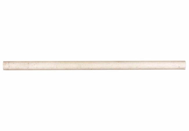 Anatolia Tile Serene Ivory 5/8 x 12 Pencil Honed Natural Stone, Anatolia Tile & Stone