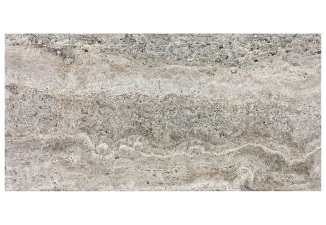 Anatolia Tile Silver Ash 12 x 24 Filled & Honed Veincut Natural Stone, Anatolia Tile & Stone