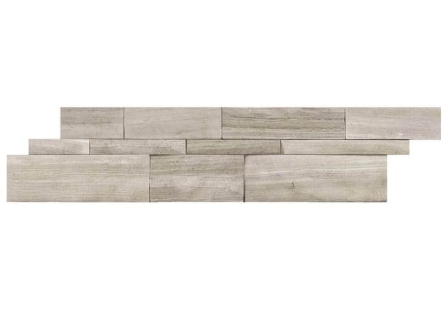 Anatolia Tile Strada Mist 6 x 24 Split Face Panel Natural Stone — Anatolia Tile & Stone