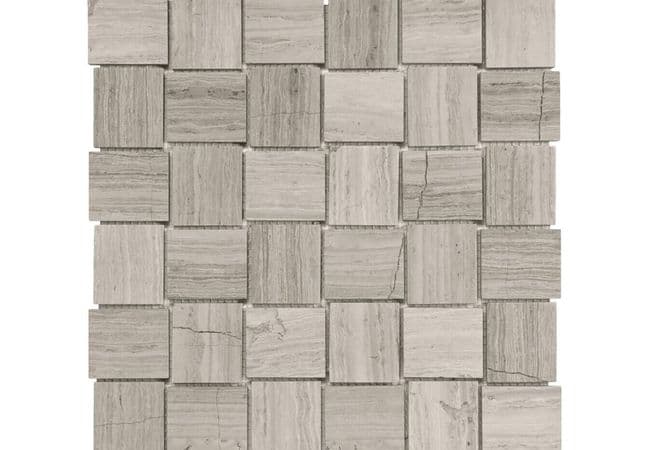 Anatolia Tile Strada Mist Basketweave Mosaic Honed Natural Stone — Anatolia Tile & Stone