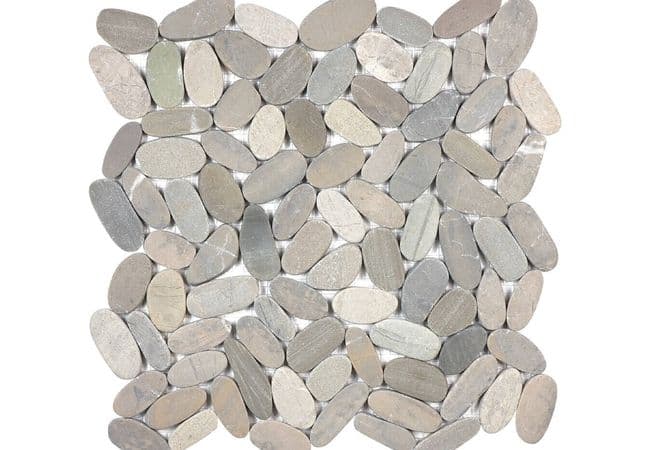 Anatolia Tile Zen Vitality Mica Flat Pebble Mosaic Matte — Anatolia Tile & Stone