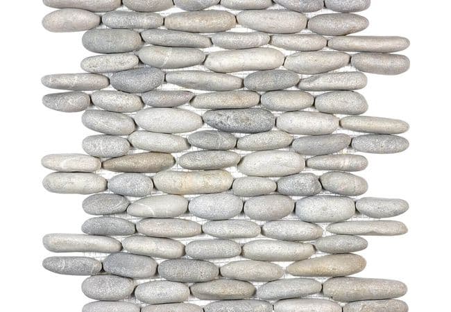Anatolia Tile Zen Vitality Mica Stacked Pebble Mosaic Matte — Anatolia Tile & Stone