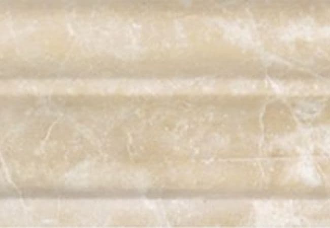 Anatolia Tile Allure Crema Marble 2x12 Aspendos Chairrails Polished 77 355 Honed 77 356, Anatolia Tile & Stone