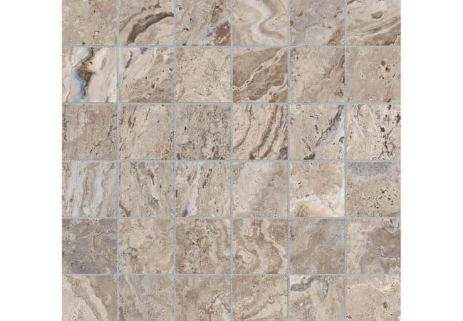 Anatolia Tile Antico Walnut Porcelain 2 x 2 Mosaic Matte — Anatolia Tile & Stone