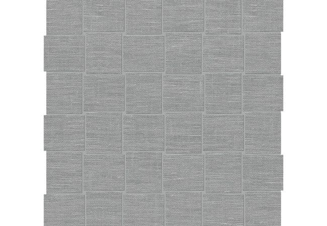 Anatolia Tile Belgian Linen Porcelain Mica 2 x 2 Basketweave Mosaic Matte — Anatolia Tile & Stone
