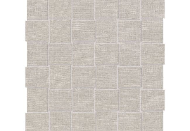 Anatolia Tile Belgian Linen Porcelain Natural 2 x 2 Basketweave Mosaic Matte — Anatolia Tile & Stone