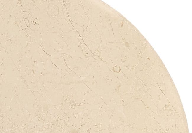 Anatolia Tile Berkshire Crema Marble 9x9 Corner Shelf Polished 33 039 Honed 33 040, Anatolia Tile & Stone