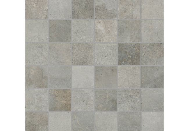 Anatolia Tile Ceraforge Chromium Porcelain 2 x 2 Mosaic Matte — Anatolia Tile & Stone