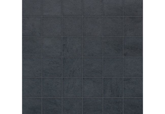 Anatolia Tile Cinq Black Porcelain 2 x 2 Mosaic Matte, Anatolia Tile & Stone