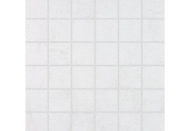 Anatolia Tile Cinq White Porcelain 2 x 2 Mosaic Matte, Anatolia Tile & Stone