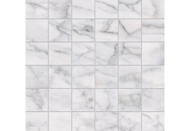 Anatolia Tile Classic Carrara Porcelain 2 x 2 Mosaic Matte — Anatolia Tile & Stone