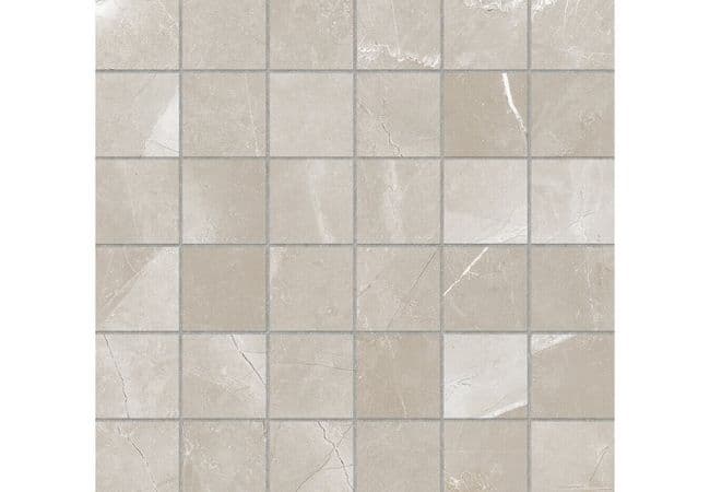 Anatolia Tile Classic Pulpis Grey Porcelain 2 x 2 Mosaic Matte — Anatolia Tile & Stone