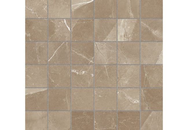 Anatolia Tile Classic Pulpis Moca Porcelain 2 x 2 Mosaic Matte — Anatolia Tile & Stone