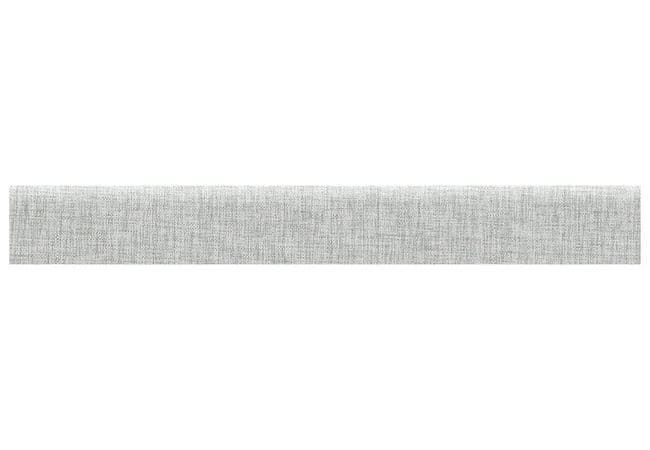 Anatolia Tile Crossweave Heather Grey Porcelain 3 x 24 Bullnose Matte — Anatolia Tile & Stone