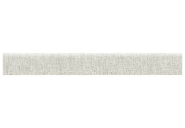 Anatolia Tile Crossweave Parchment Porcelain 3 x 24 Bullnose Matte — Anatolia Tile & Stone