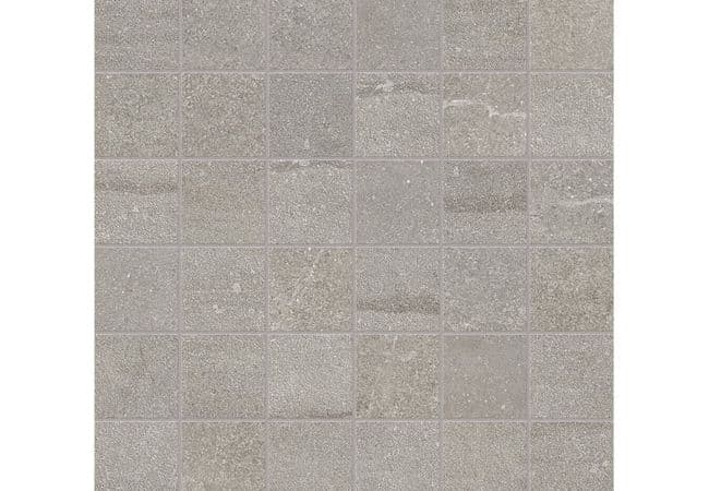 Anatolia Tile Crux Ash Porcelain 2 x 2 Mosaic Matte, Anatolia Tile & Stone