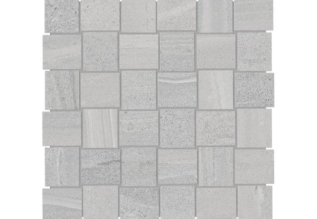 Anatolia Tile Davenport Ice Porcelain 2 x 2 Basketweave Mosaic Matte, Anatolia Tile & Stone